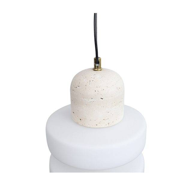 Eloa Pendant Lamp Travertine