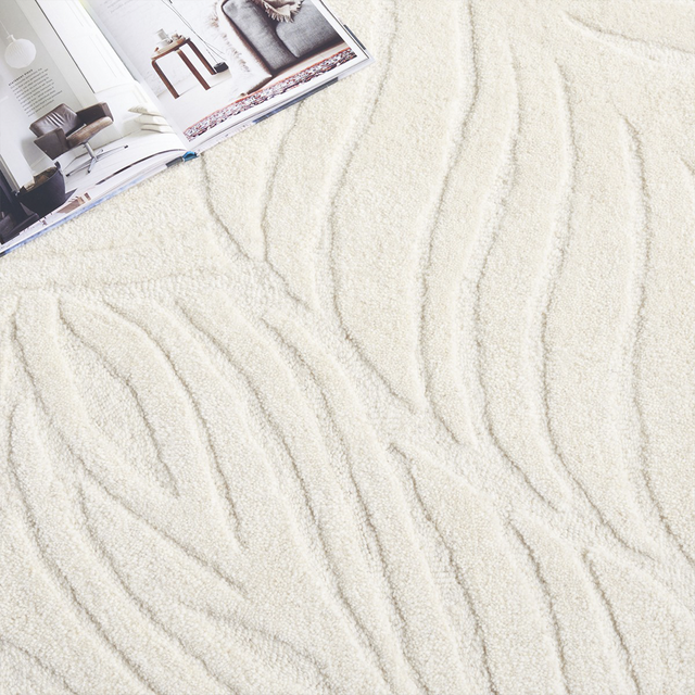 Floral Ivory Rug (8 ft. x 10 ft.)