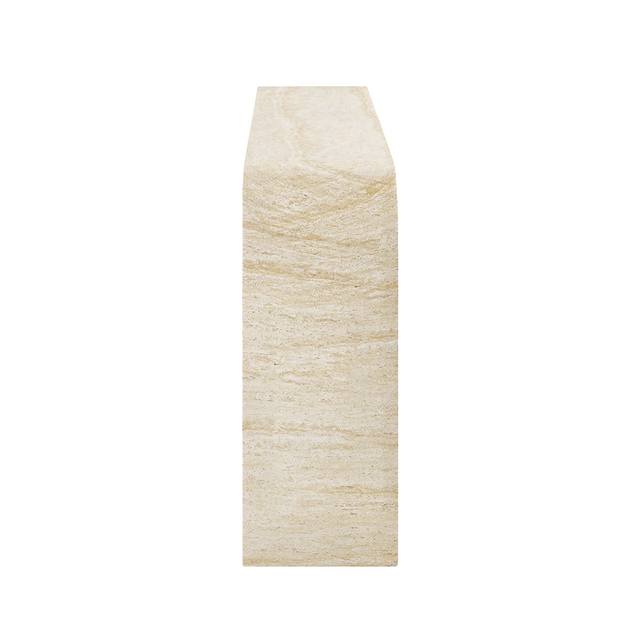 Forma Console Travertine