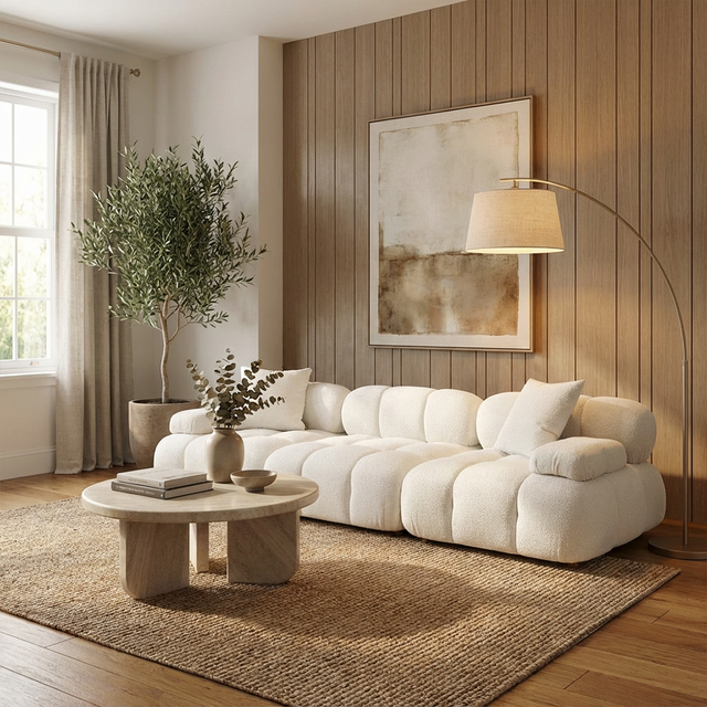 Forma 3-Piece Sofa Off White