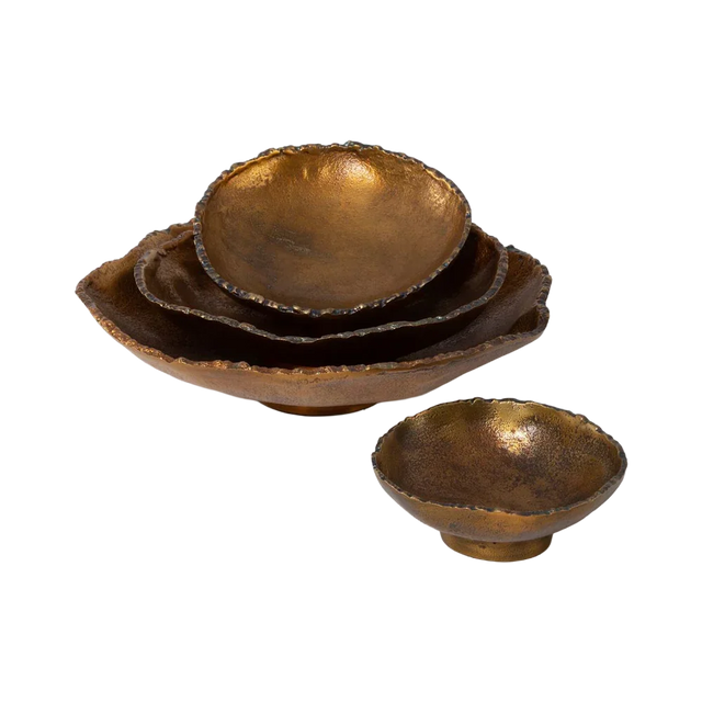 Gaia Bronze Bowl Set