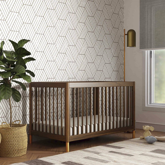 Gelato 4-in-1 Convertible Crib with Toddler Bed Conversion Kit