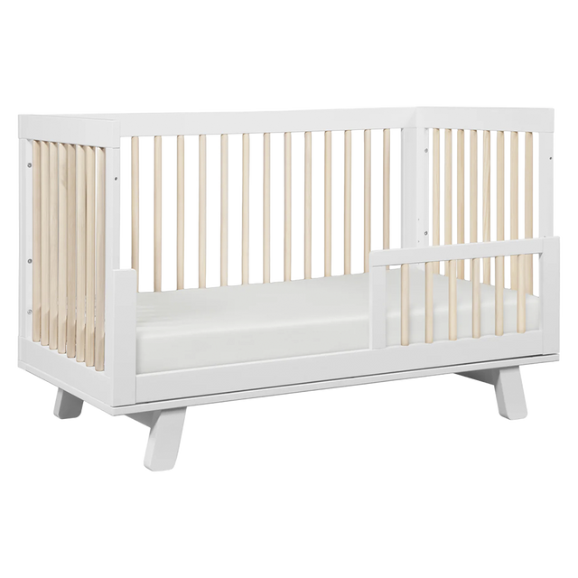 Hudson 3-in-1 Convertible Crib with Toddler Bed Conversion Kit