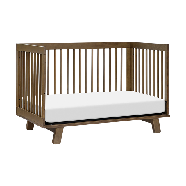 Hudson 3-in-1 Convertible Crib with Toddler Bed Conversion Kit