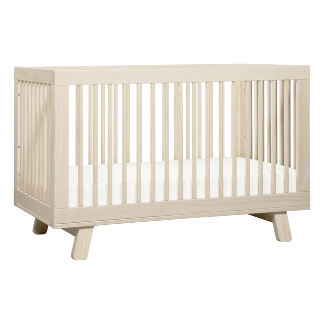 Hudson 3-in-1 Convertible Crib with Toddler Bed Conversion Kit