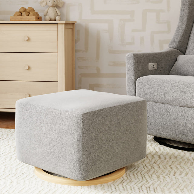 Kiwi Gliding Ottoman - Grey