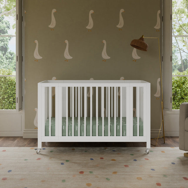 Rolli 9-in-1 Convertible All-Stages Crib - White