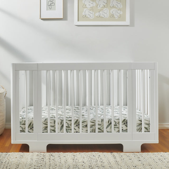 Yuzu 8-in-1 Convertible Crib with All-Stages - White