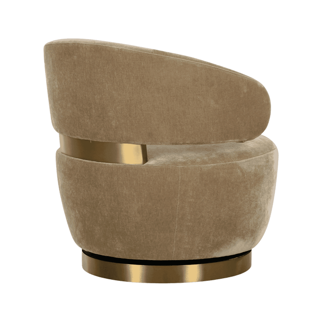 Polaris Fabric Swivel Chair