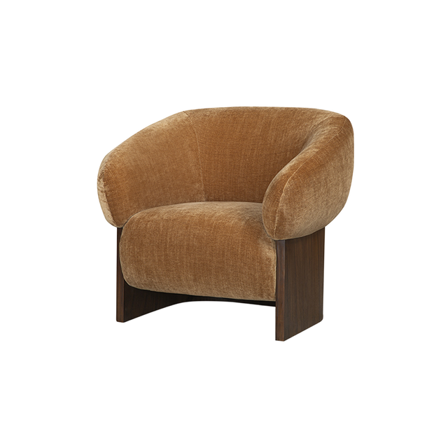 Livia Lounge Chair Golden Cognac
