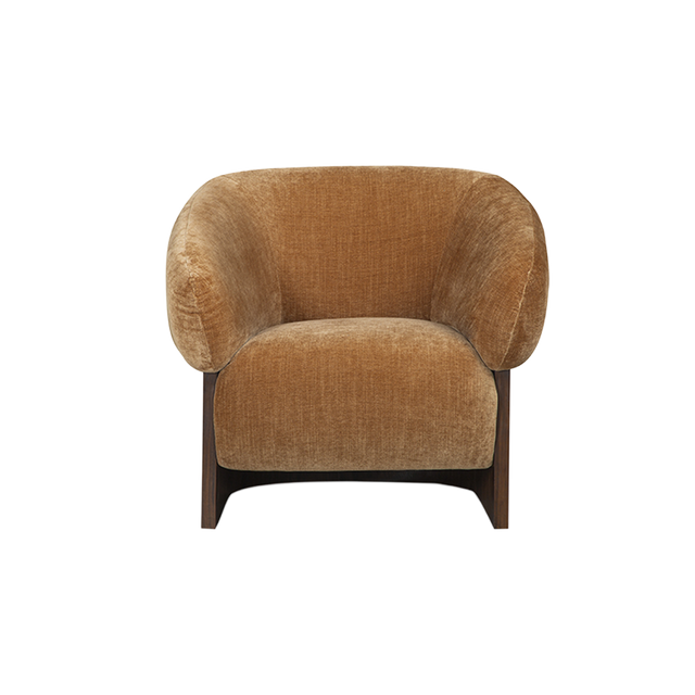 Livia Lounge Chair Golden Cognac