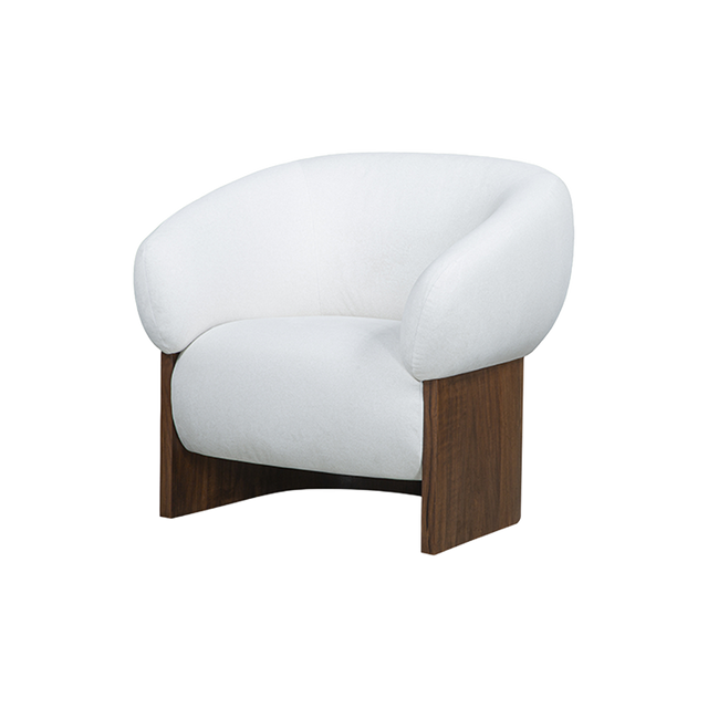 Livia Lounge Chair Soft Ivory