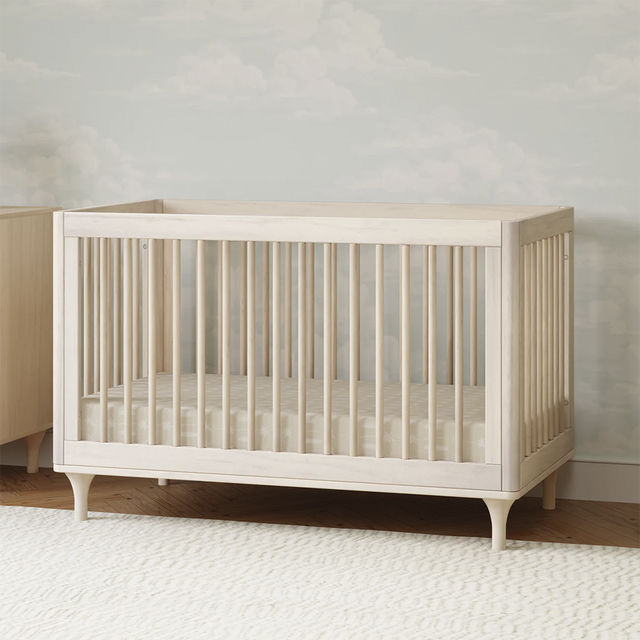 Lolly 3-in-1 Convertible Crib with Toddler Bed Conversion Kit