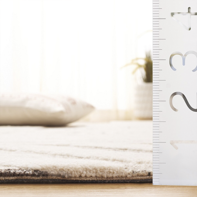 Loop Ivory & Brown Rug