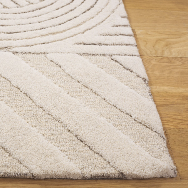 Loop Ivory & Brown Rug