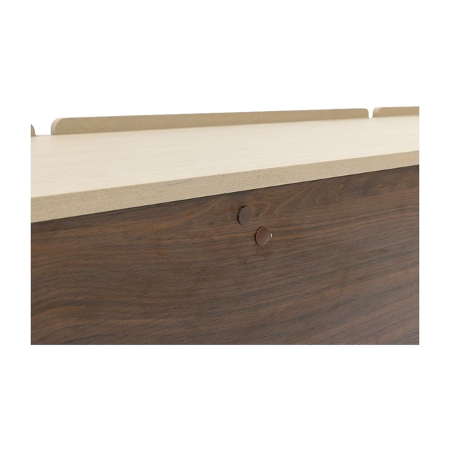 Luca TV Stand White Ash Wood