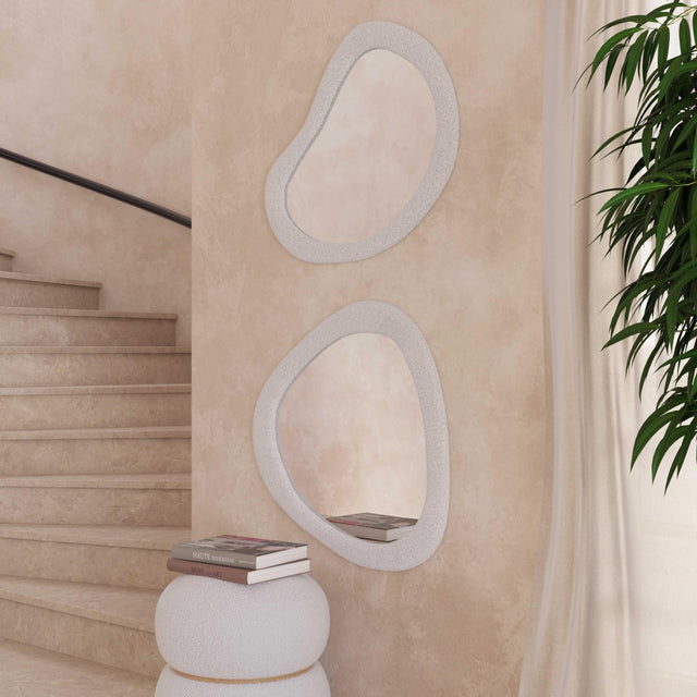 Celeste Boucle Mirror