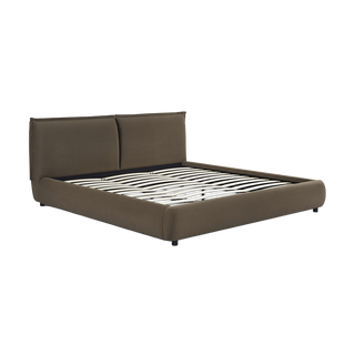 Mahogany Velvet Queen Bed