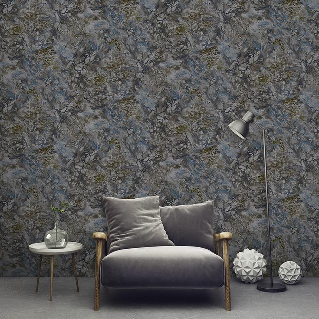 Matera Wallpaper Teal Mineral