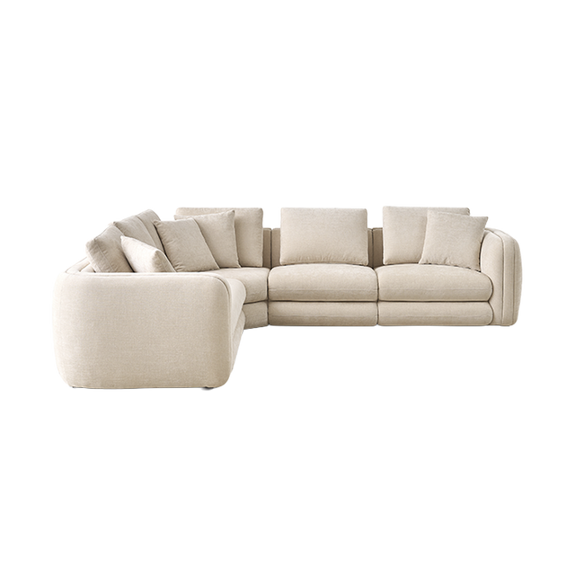 Mayfair Sectional Sofa Latte