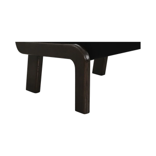 Milo Lounge Chair Black Faux