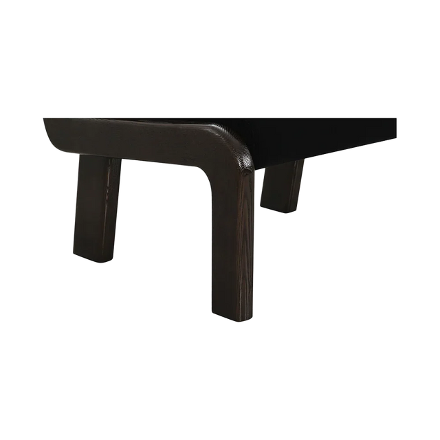 Milo Lounge Chair Black Faux