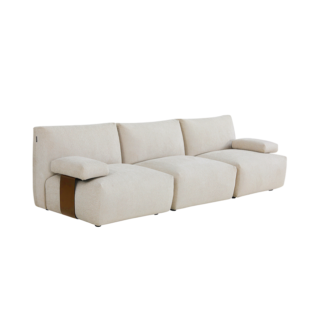Monceau 3-Seater Sofa Beige