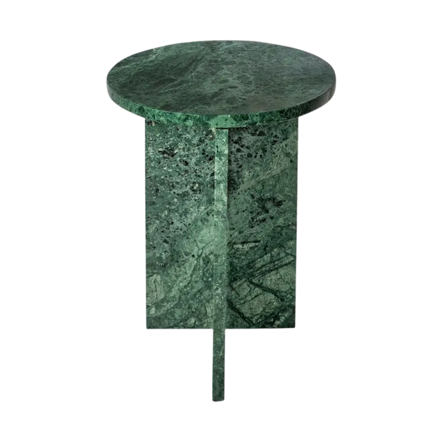 Murano Accent Table Green