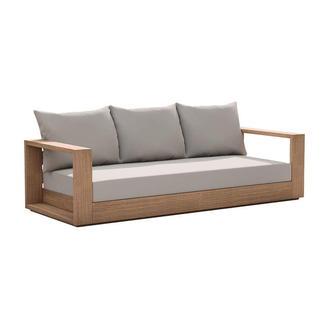 Neroli Outdoor 3 Seater Sofa Gray