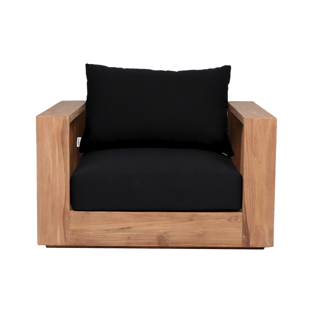 Neroli Outdoor Lounge Chair Black