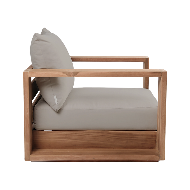 Neroli Outdoor Lounge Chair Gray