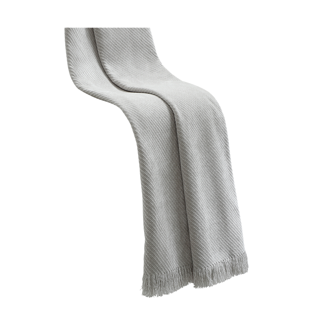 Nest Throw Light Gray