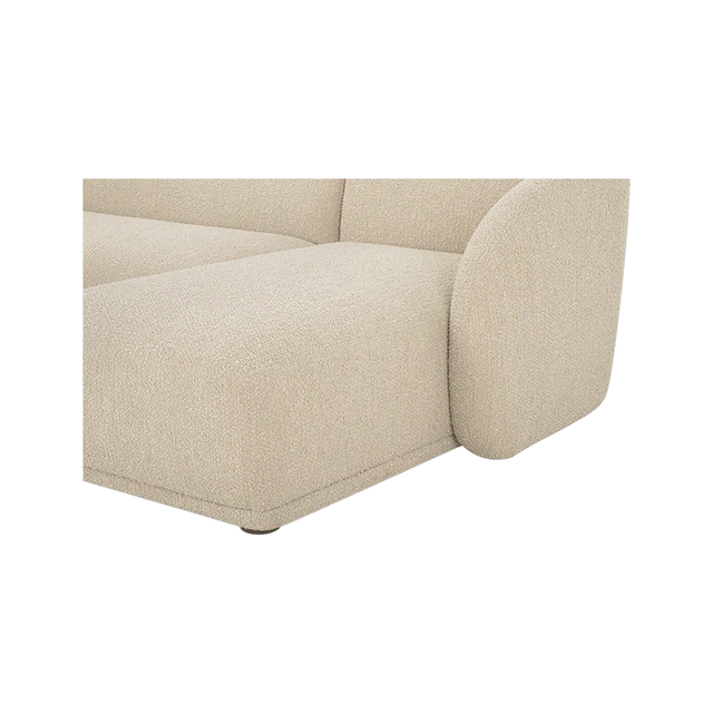 Nomad Beige Boucle Sectional
