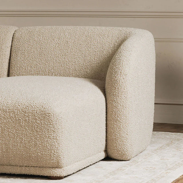 Nomad Beige Boucle Sectional