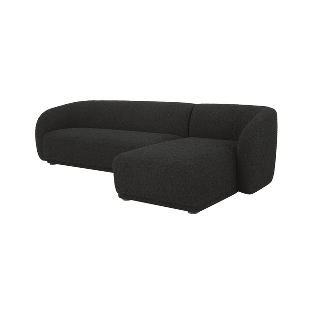 Nomad Black Boucle Sectional