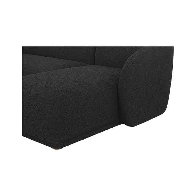 Nomad Black Boucle Sectional