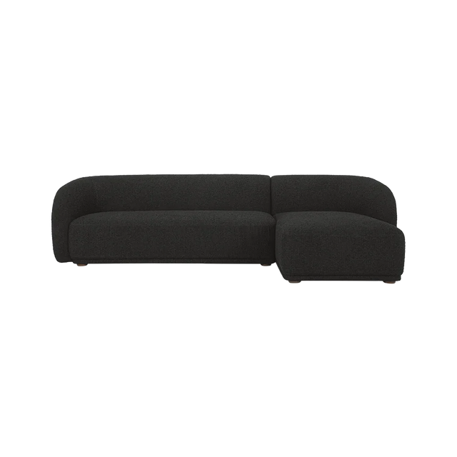 Nomad Black Boucle Sectional