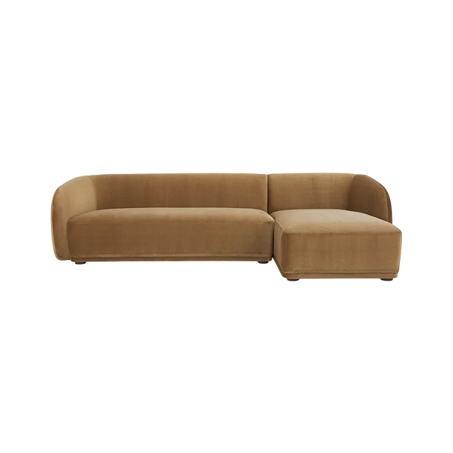 Nomad Tan Boucle Sectional