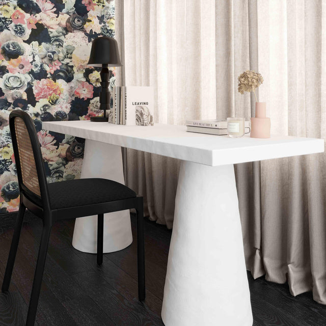Halo Plaster Desk