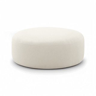 Horizon Cream Boucle Ottoman