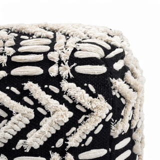 Sage Cotton Pouf