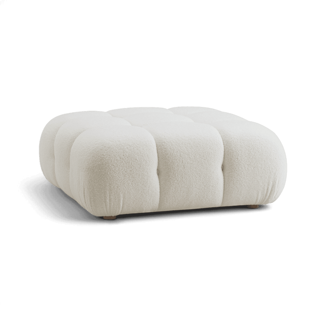 Solace Off White Modular Ottoman