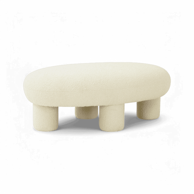 Zest Boucle Ottoman