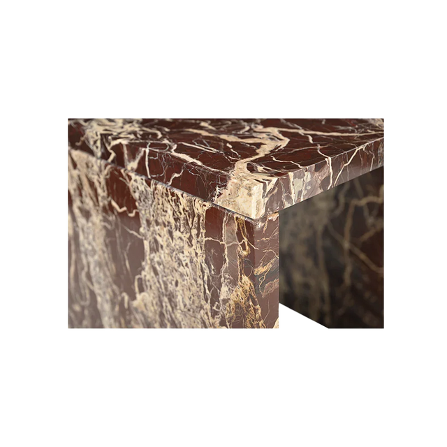 Obsidian Rouge Side Table