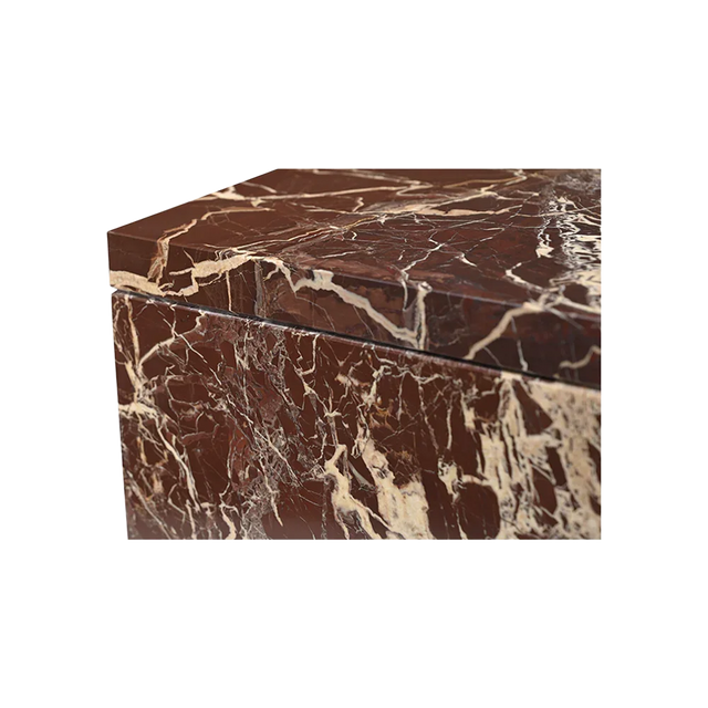 Obsidian Rouge Side Table