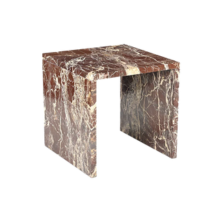 Obsidian Rouge Side Table