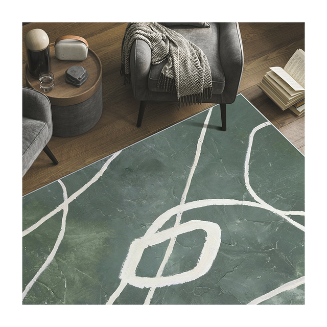 Olive Contour Rug (8