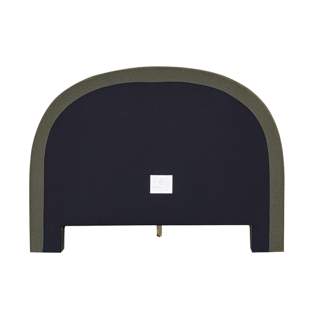 Ophelia Boucle Green King Bed