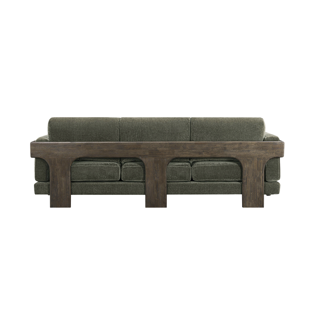 Ophelia Green 91" Chenille Sofa