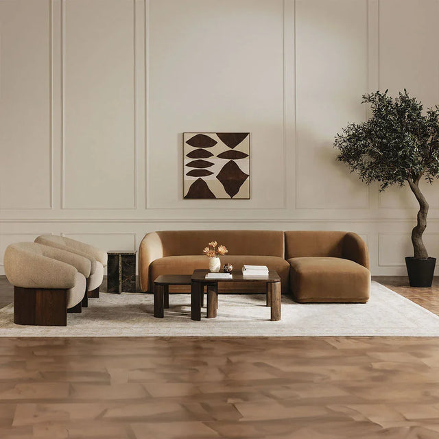 Orlo Tan Lounge Chair